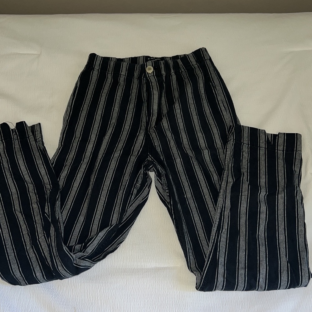 Brandy Melville black striped pants